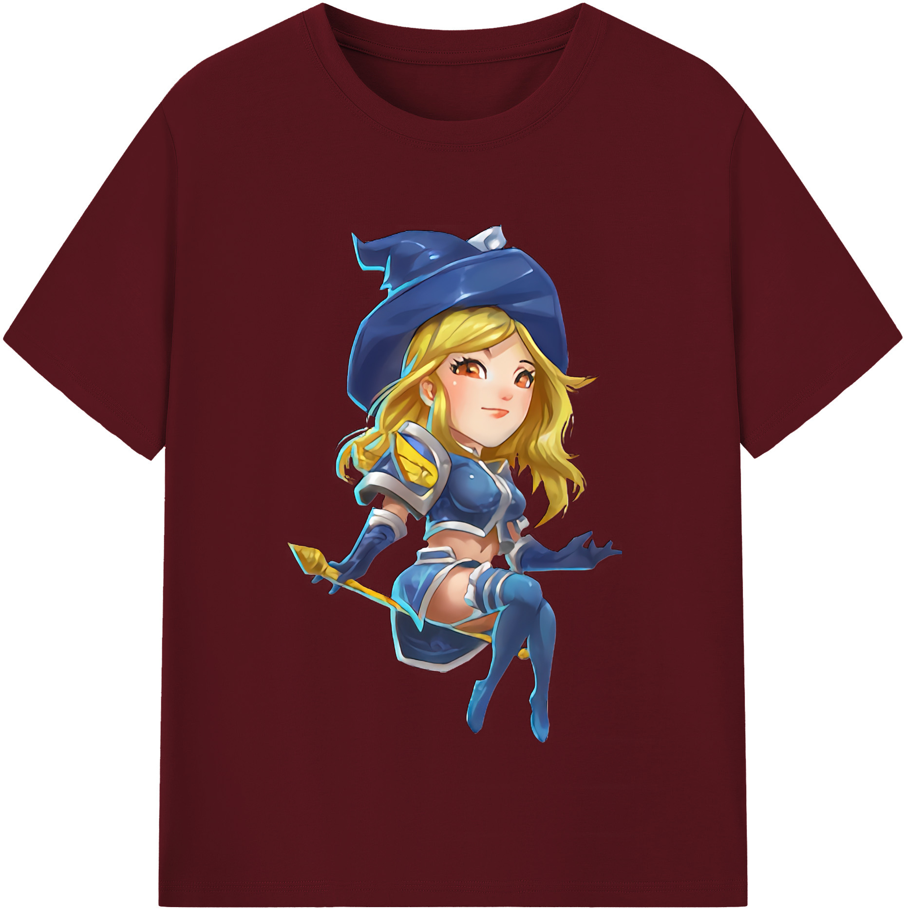 リーグ・オブ・レジェンド League of Legends LOL 綿100％半袖Tシャツ（フロントプリント）